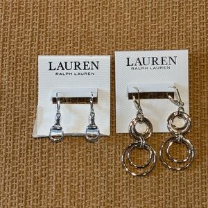 ♥️ 2 Pair of Ralph Lauren Earrings♥️